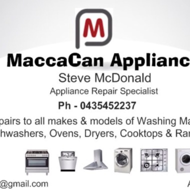 MaccaCan Appliance Repairs