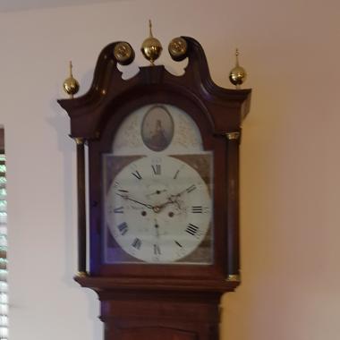 S J Bean clocks & dial restoration