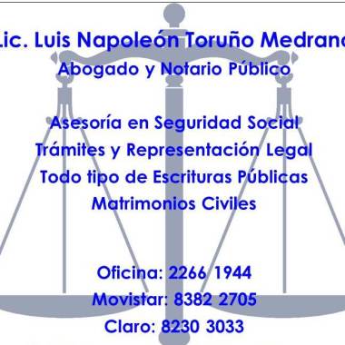 LIC. LUIS NAPOLEÓN TORUÑO