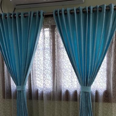 Balaji home furnishing exclusive curtain showroom