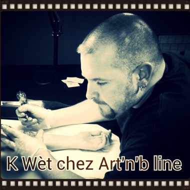 Art'n'b line tattoo