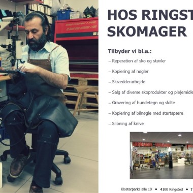 Ringsted Skomager  og Nøgleservice v/Lutfi Cift