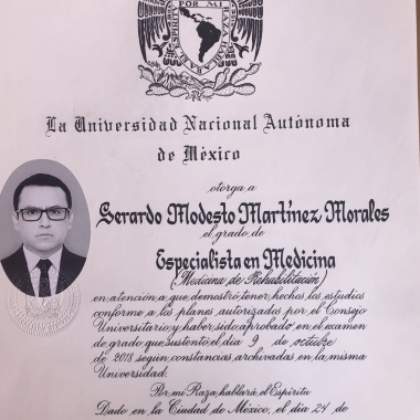 Médico Especialista En FISIATRIA