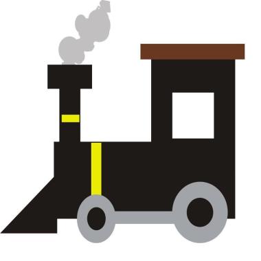 Trem de minas artesanato