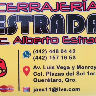 Cerrajeria 24hrs estrada