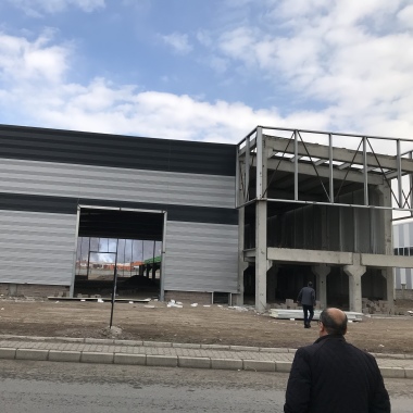 KENT YAPI İNŞAAT CATI CEPHE KAPLAMASI