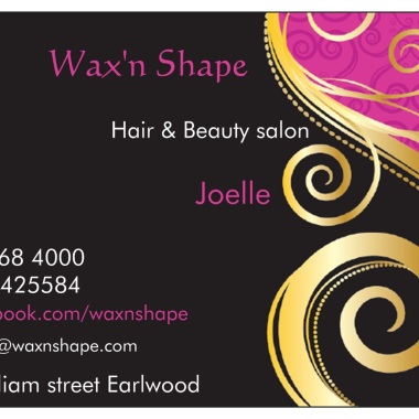 Wax'n Shape