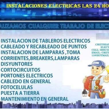 C.J.M.A  tecnico electricista profesional