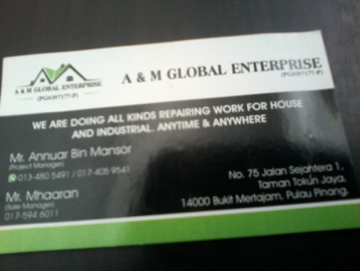 A & M GLOBAL ENTERPRISE