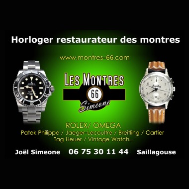 Les Montres 66 Simeone / Contact 06 75 30 11 44