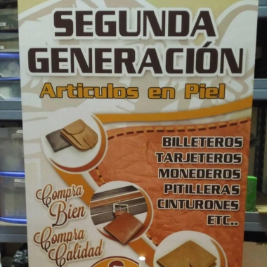 Segunda generación/ reparación de calzado