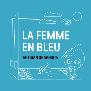 La femme en bleu