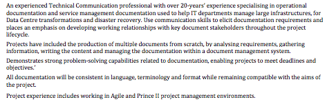 Techwriting Limited