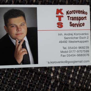 Andrej Korovenko Transporte Kurierdienst