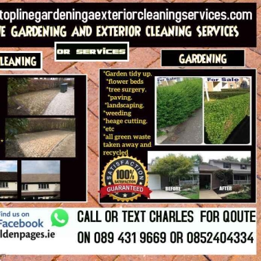 Top Line Gardening And Exterior cleaning services