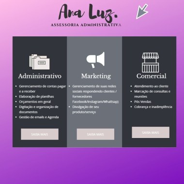 Ana luz assessoria administrativa