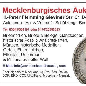 Mecklenburgisches Auktionshaus Flemming