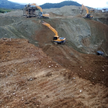 Operador excavadora