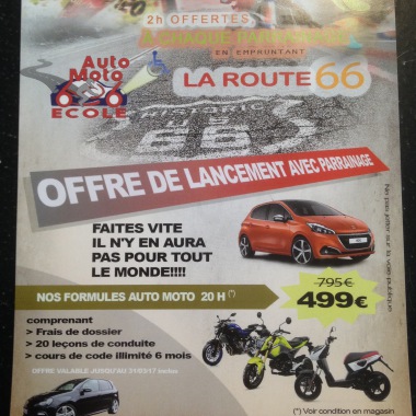 Auto moto Ecole 66