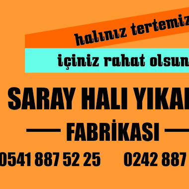 Saray halı yıkama