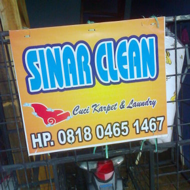 Sinar clean laundry kiloan kuningan