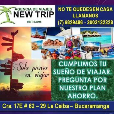 Agencia de viajess NEW TRIP BUCARAMANGA
