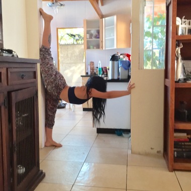Profesora de yoga