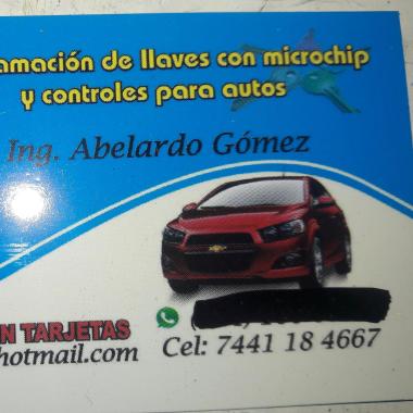 Cerrajeria gomez-aperturas de autos y programacion de llaves con chip