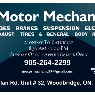 Motor Mechanic