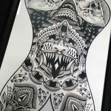 Diego Chacón tattoo