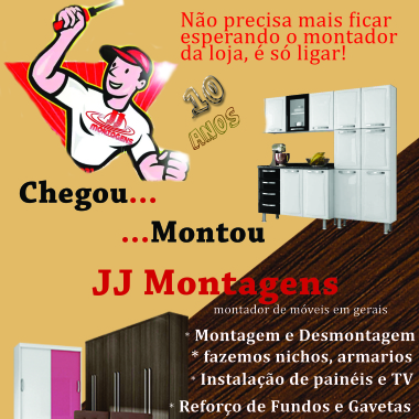 JJ montagens e planejados fone 8298896-9550