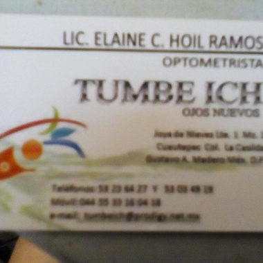 Licenciada en Optometria