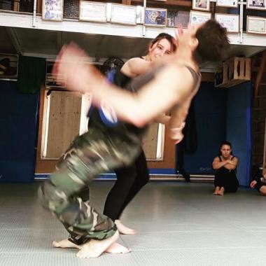 Lady boxing and fitness