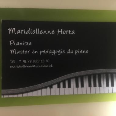 Professeur de Piano