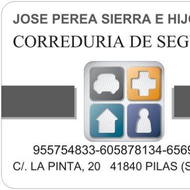 JOSE PEREA SIERRA E HIJOS CORREDURIA DE SEGUROS