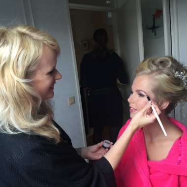 The make-up artist