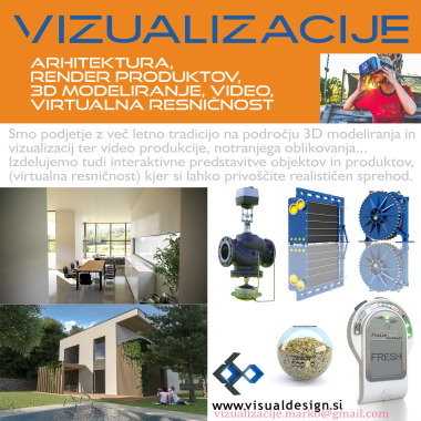 ARHITEKTURA, ARHITEKTURNA VIZUALIZACIJA, 3D RENDER, VIDEO PRODUKCIJA, FOTO