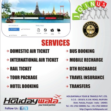 HOLIDAYWALA TOUR & TRAVELS PRIVATE LIMITED