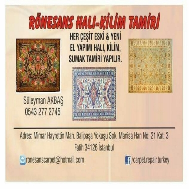 Renaissance carpet repair - Rönesans halı tamiri