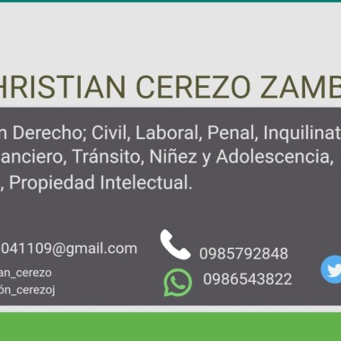 Ab. Cerezo Christian