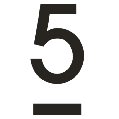 Five is blue