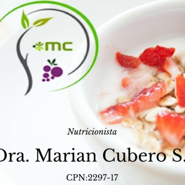 Dra. en Nutrición Marian Cubero