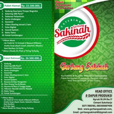 Gerbang Sakinah Katering