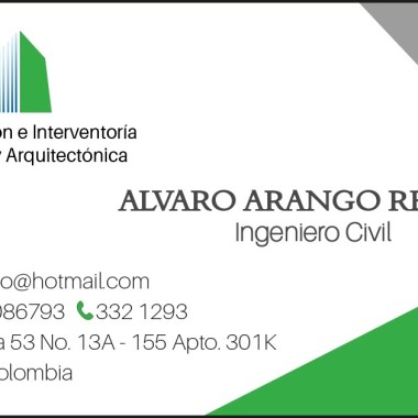 ALVARO  ARANGO REALPE, Ingeniero Civil