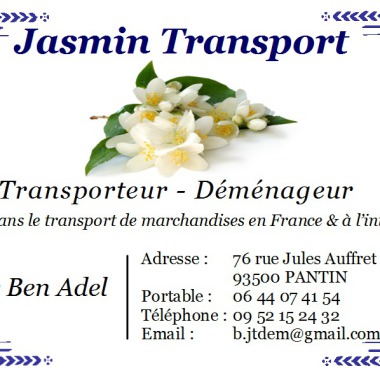 Jasmin Transport Déménagement