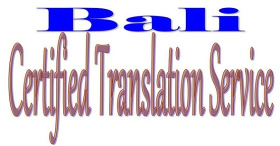 Bali Certified Translation Service