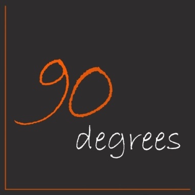 90 degrees 