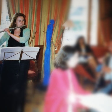 Adeline professeur de flûte Traversière