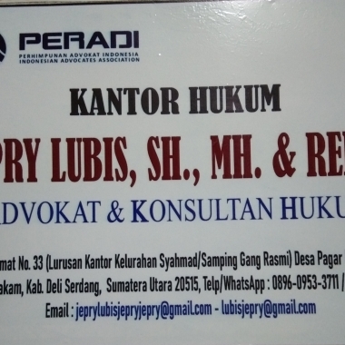 Law Office JEPRY LUBIS ﹠ Partner