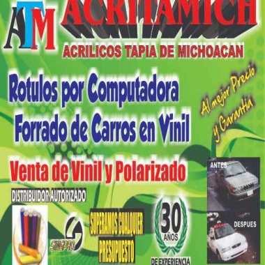 Acritamich-lona impresa